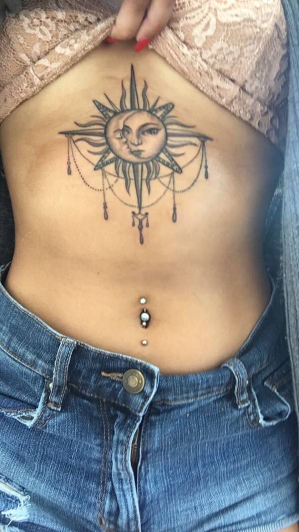 5 Elegant Sternum Tattoo Ideas For Women