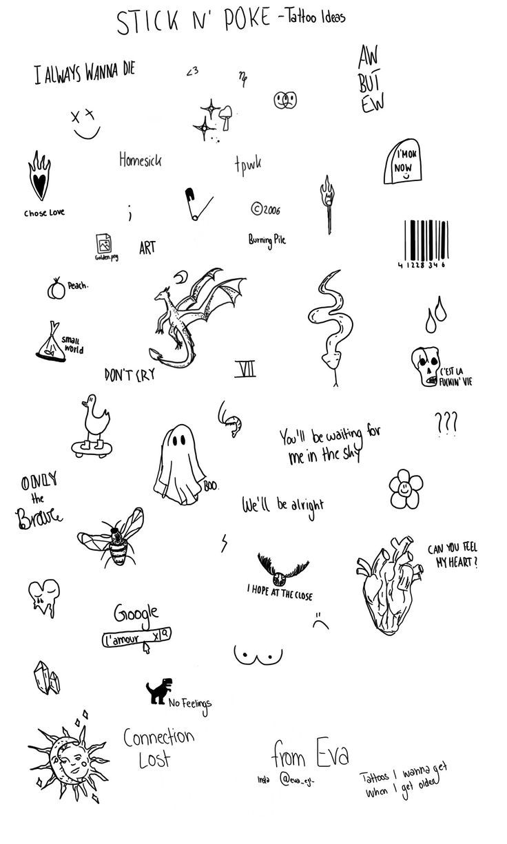 Stick And Poke Tattoo Ideas Google Search Small Tattoos Simple