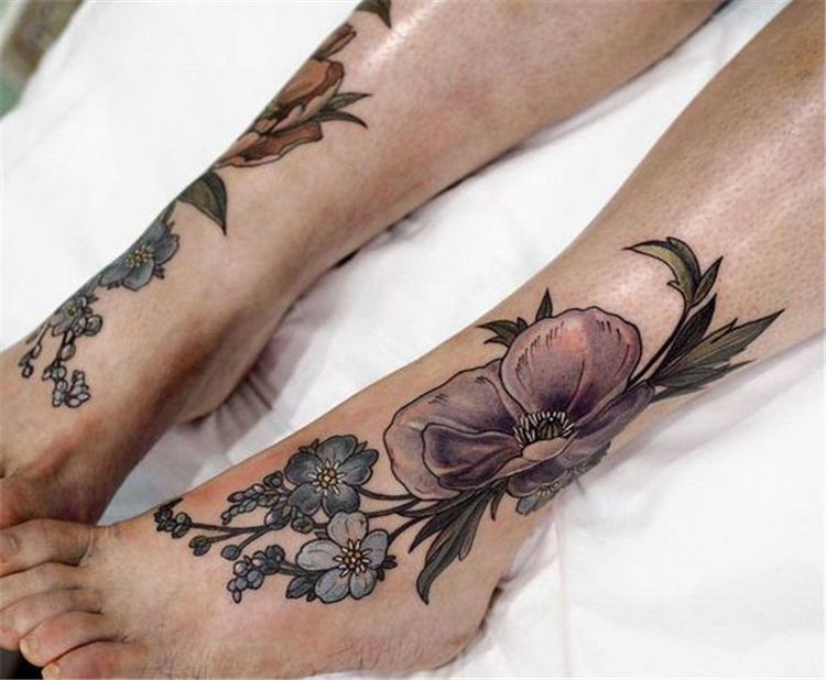 Stunning Foot Tattoo Designs To Conquer Your Heart Tattoos On Foot