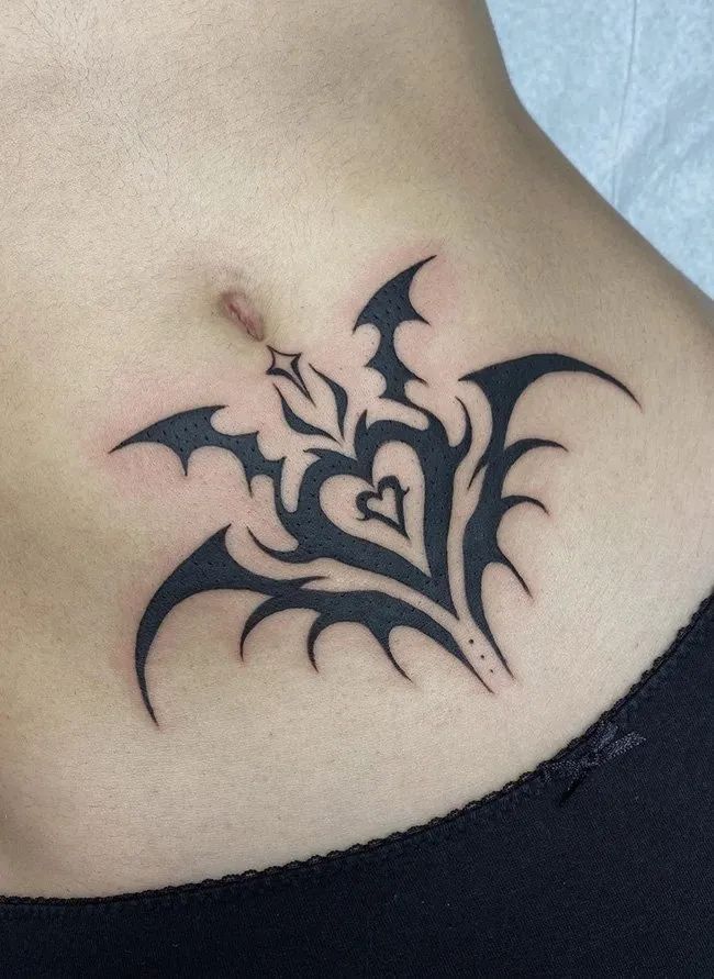 Succubus Tattoo By Neekosg On Deviantart Tramp Stamp Tattoos Heart