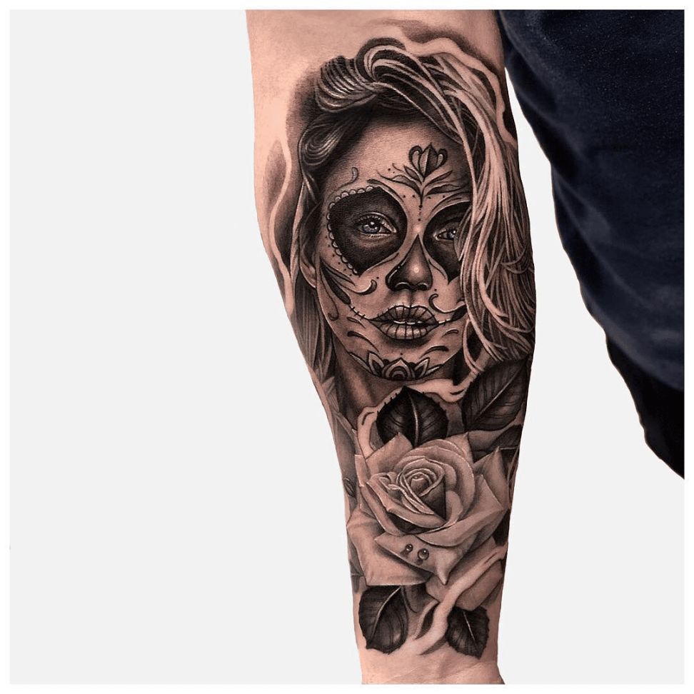 Sugar Skull Tattoo Meaning 99Inspiration