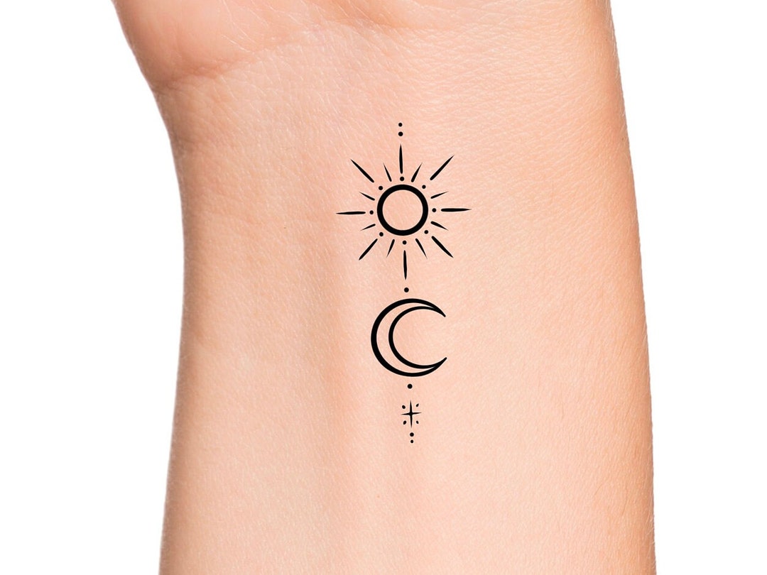 Sun And Moon Sun Tattoos Sun Tattoo Tattoos For Daughters