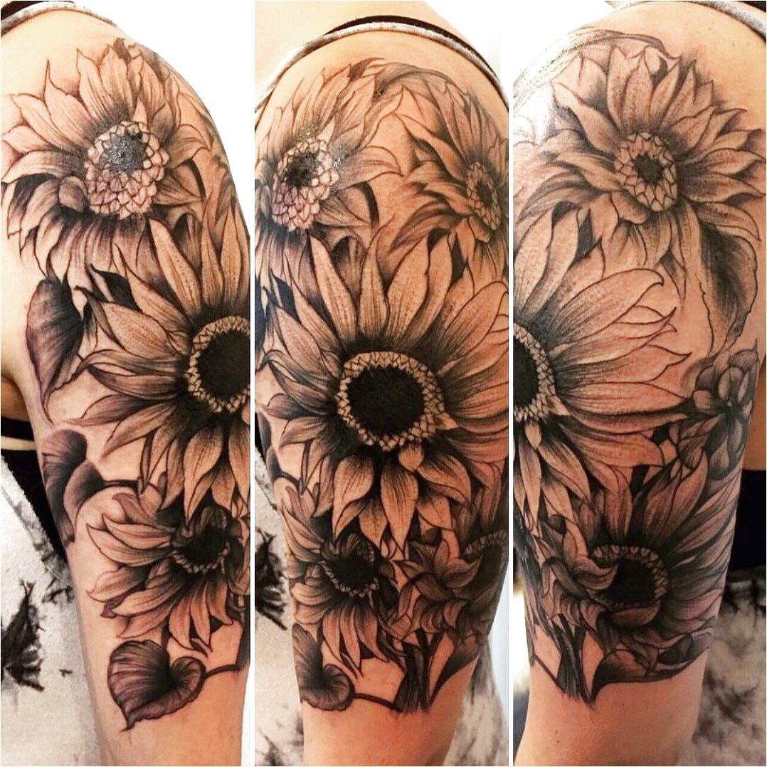 5 Stunning Sunflower and Roses Tattoo Designs for 2023