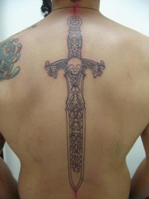 Sword Tattoo On Back: Meaning and Placement Guide