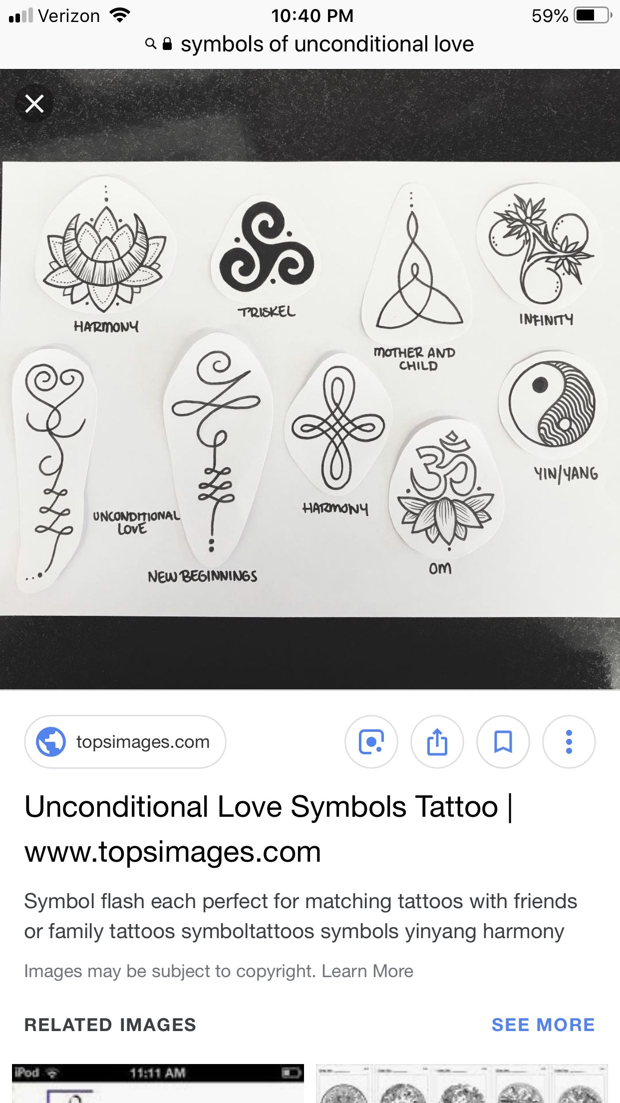 Symbol Tattoos Unconditional Love Love Symbol Tattoos Meaningful Symbol Tattoos Symbolic