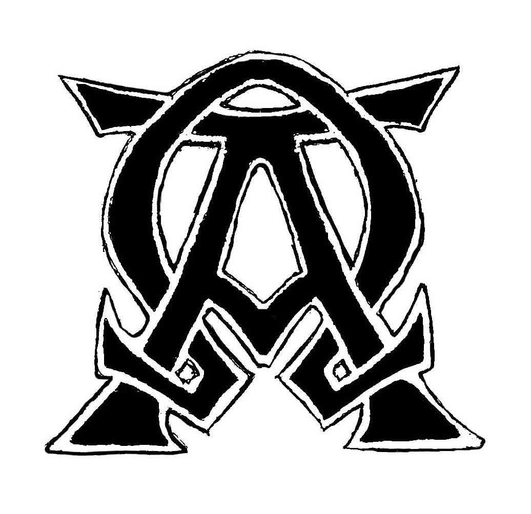 Symbole Alpha Omega Tatouage