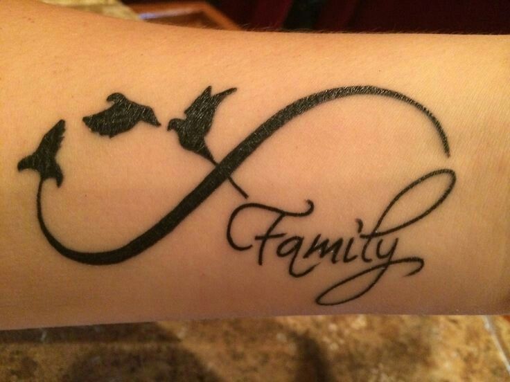 Tatouage Infinity Love Family Mod Les Et Exemples