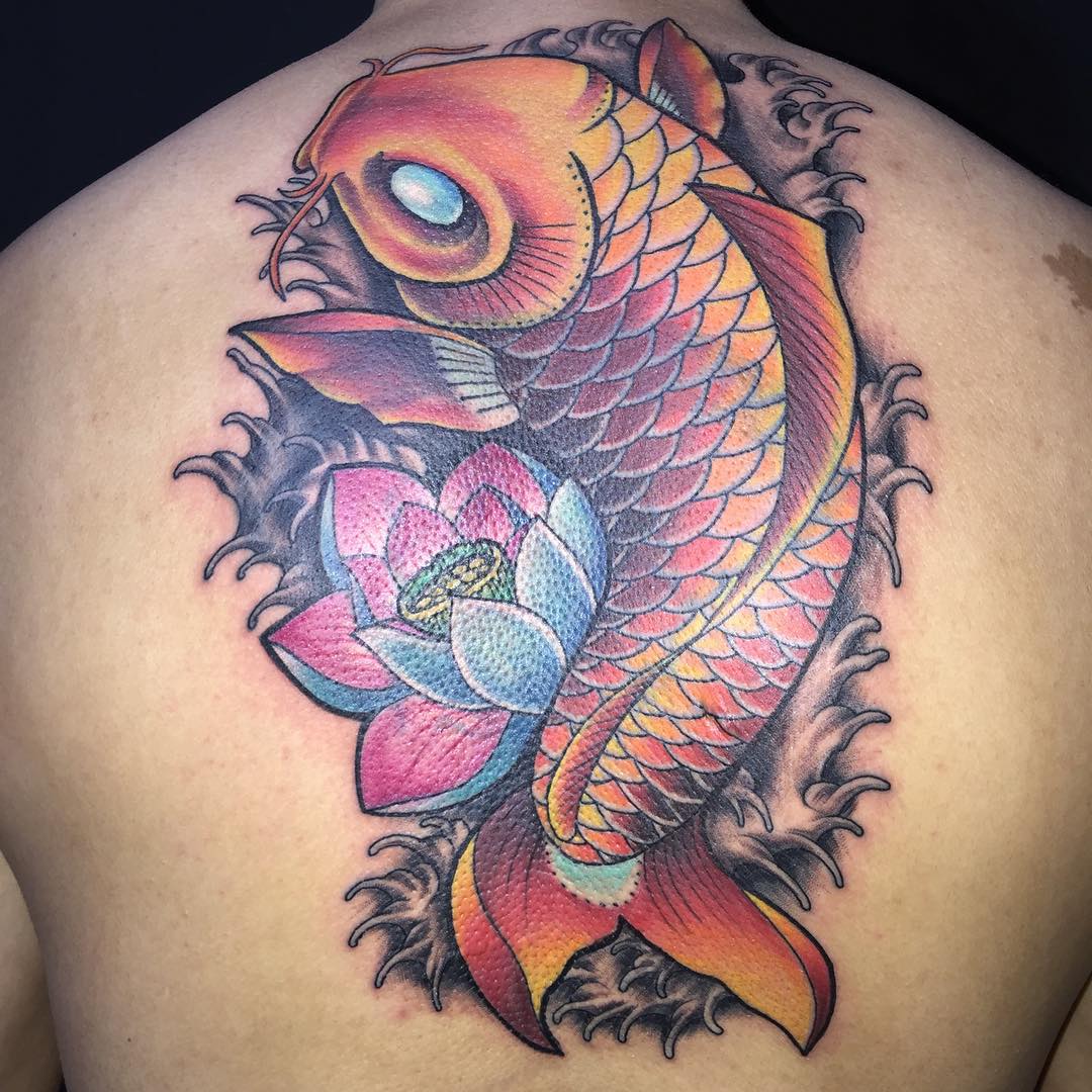 Tatto Koi Fish Tattoo