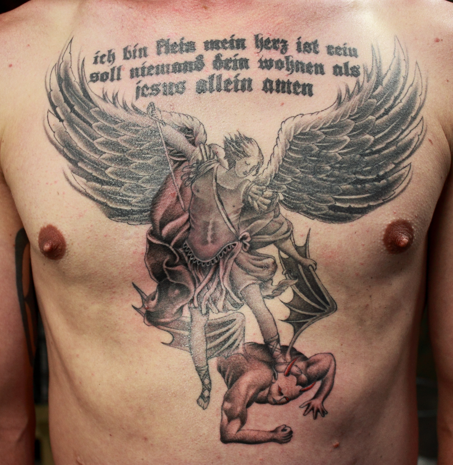 Tattoo Angel Vs Demon: Symbolism and Meanings Unveiled