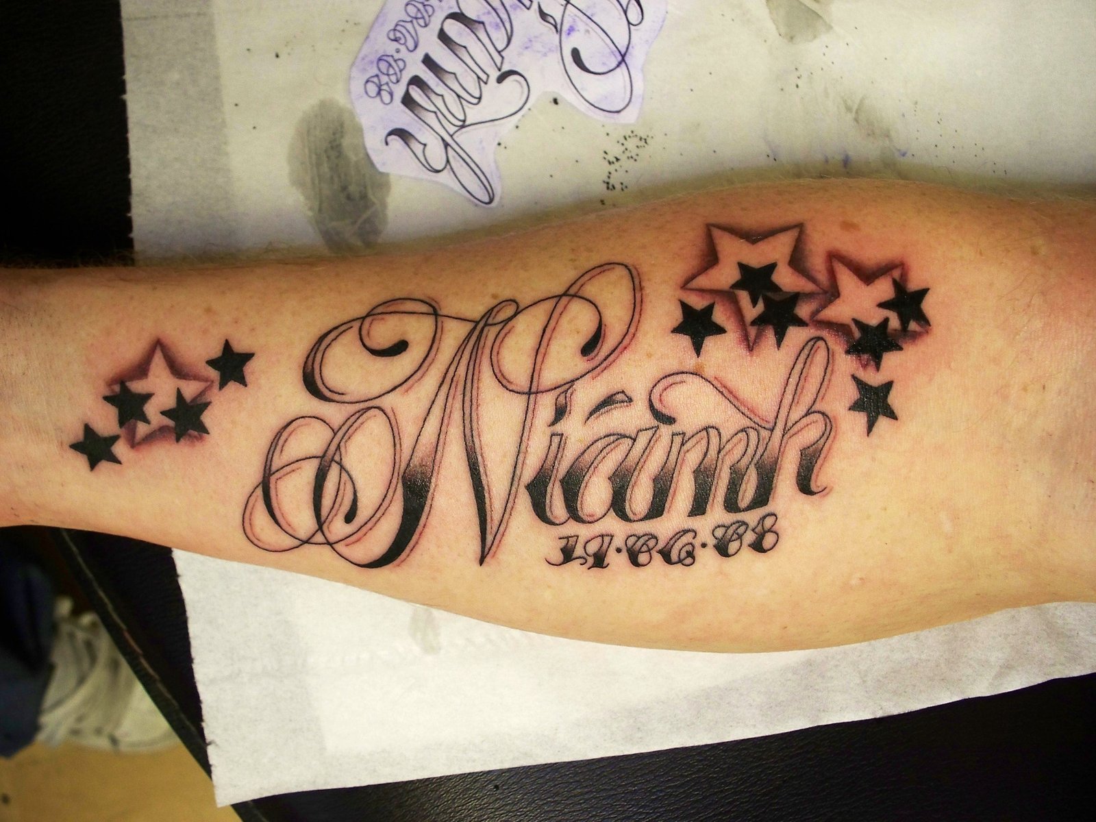 Tattoo Art In Style Name Tattoo Designs