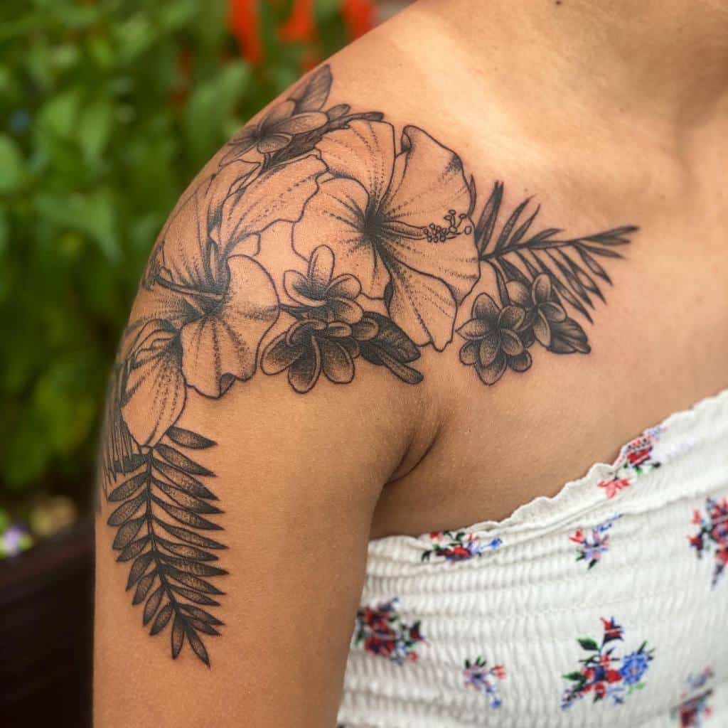 Hawaiian Flower Tattoo Designs: 10 Unique Styles