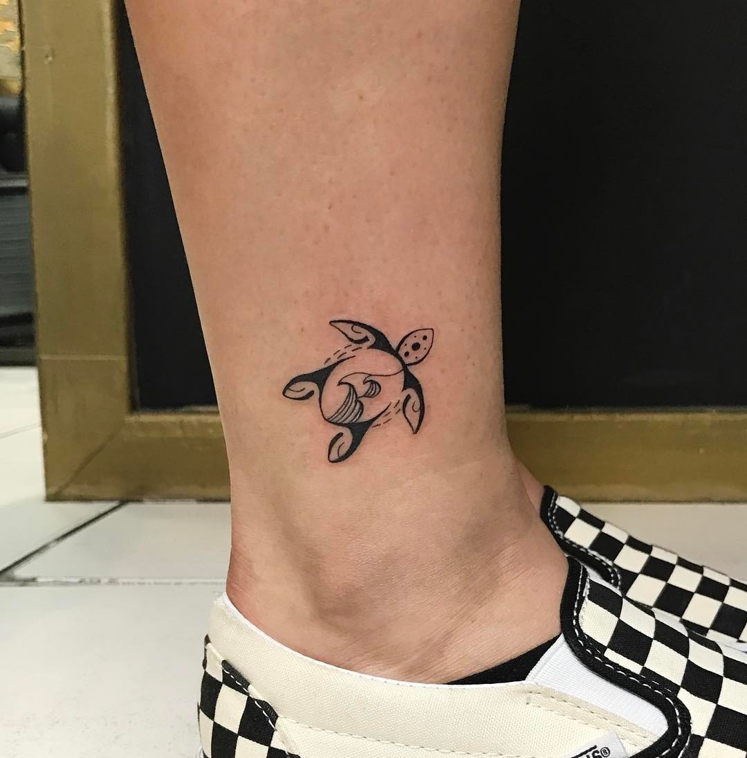 Tattoo Flower Ankle Sea Turtles 26 Ideas For 2019 Turtle Tattoo