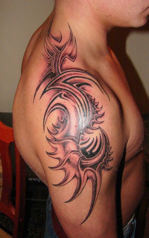 Best Tattoo Ideas for Guys: Shoulder Artwork