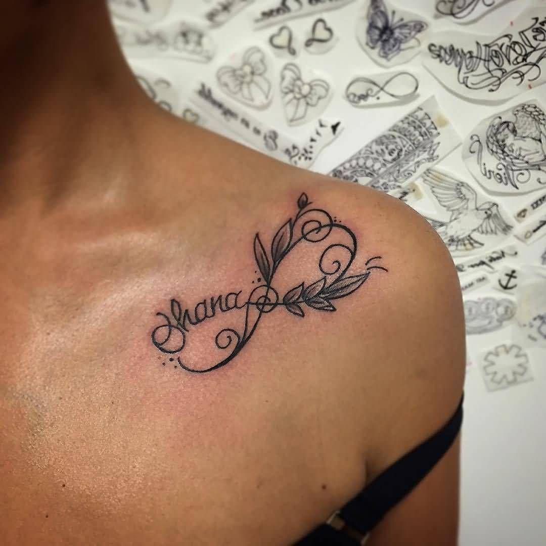 Infinity Tattoo with Names: Timeless Love Inked