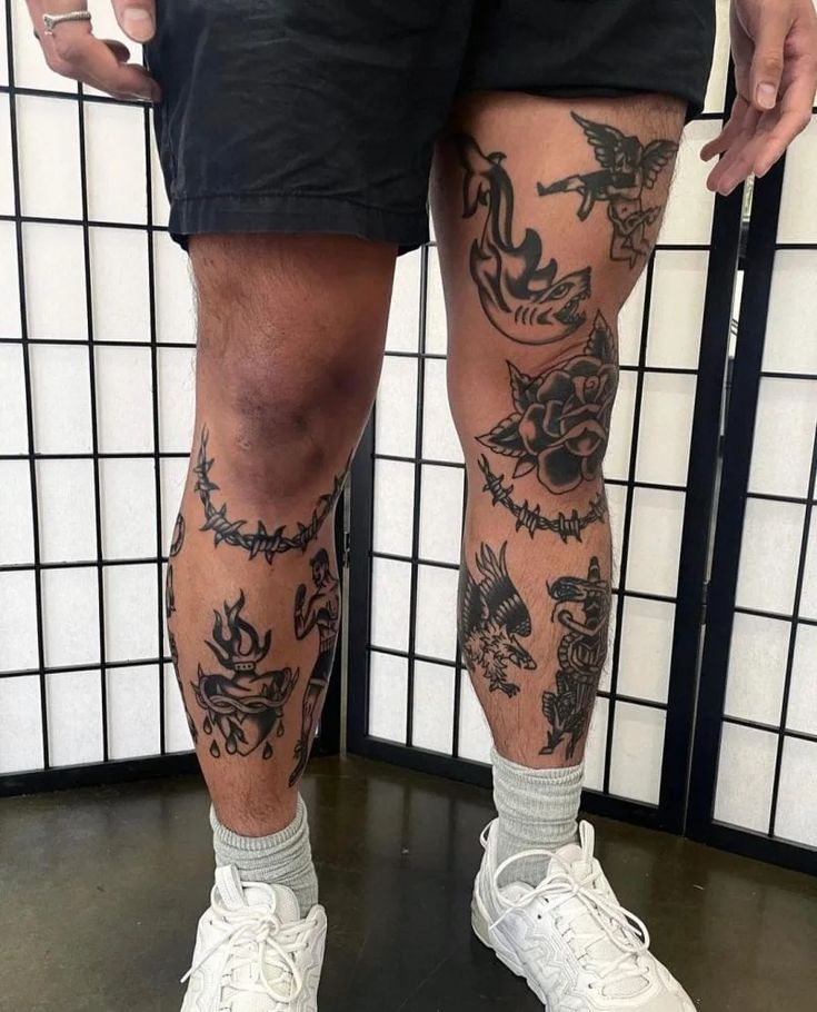 Tattoo Leg Men Tattoo Leg Small Tattoos For Guys Tattoos For Guys