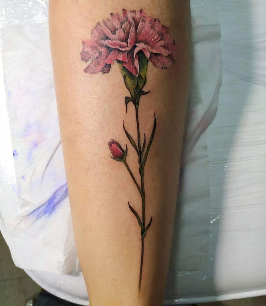 5 Stunning Carnation Tattoo Designs You'll Love