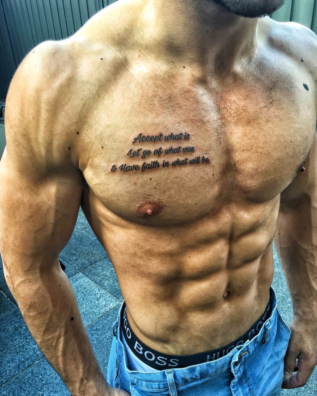 Tattoo Quotes On Chest