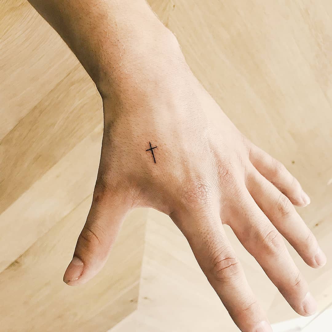 Tattoo Work Simple Cross Tattoos Art