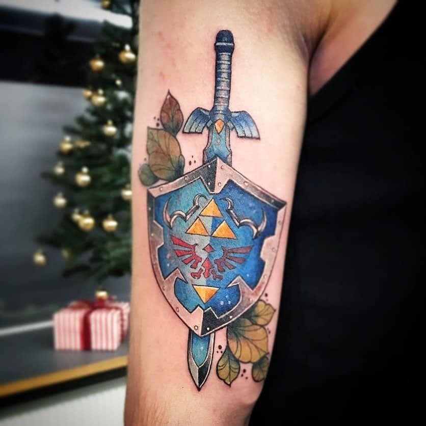 Tattoo Zelda Zelda Tattoo Tattoos For Guys Geek Tattoo