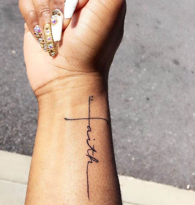 Tattoos About Faith