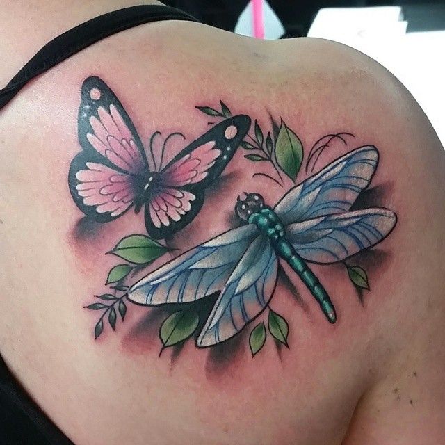 Dragonflies and Butterflies Tattoo Designs - Ultimate Guide