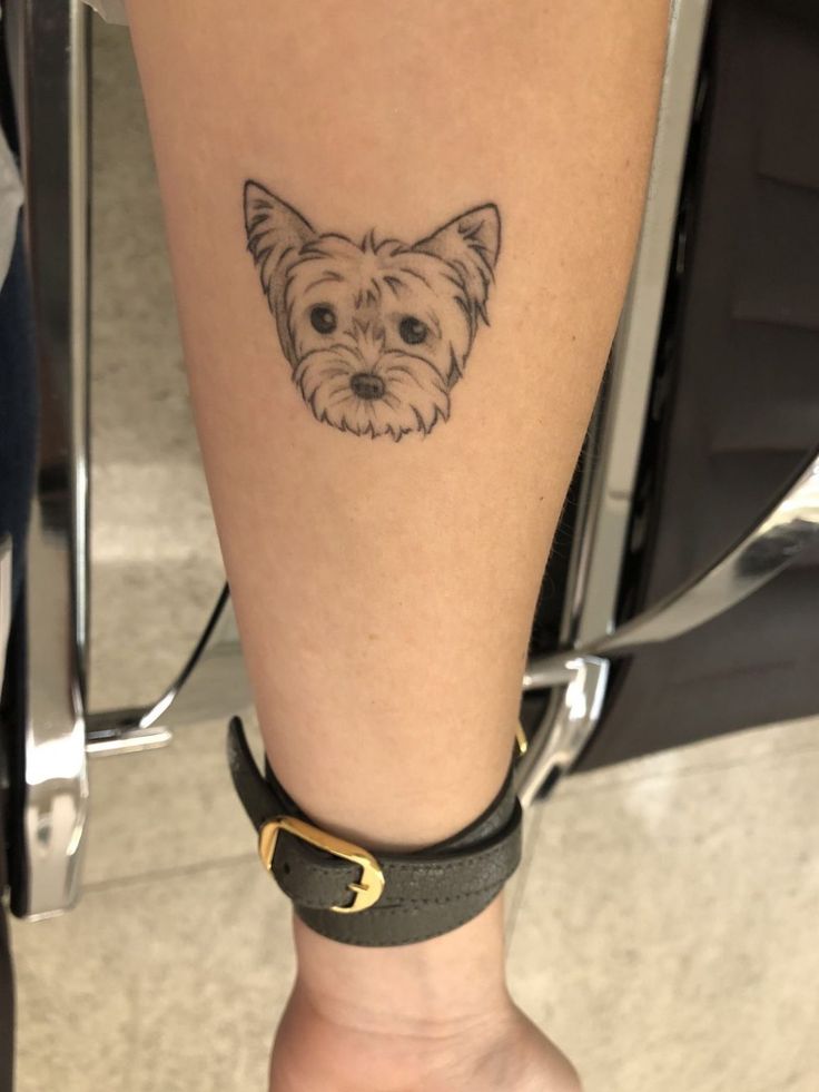 Yorkshire Terrier Tattoo Guide: Designs and Inspiration