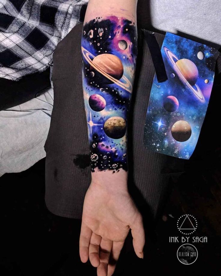 Tattoos On X Galaxy Tattoo Sleeve Space Tattoo Sleeve Full Sleeve Tattoos