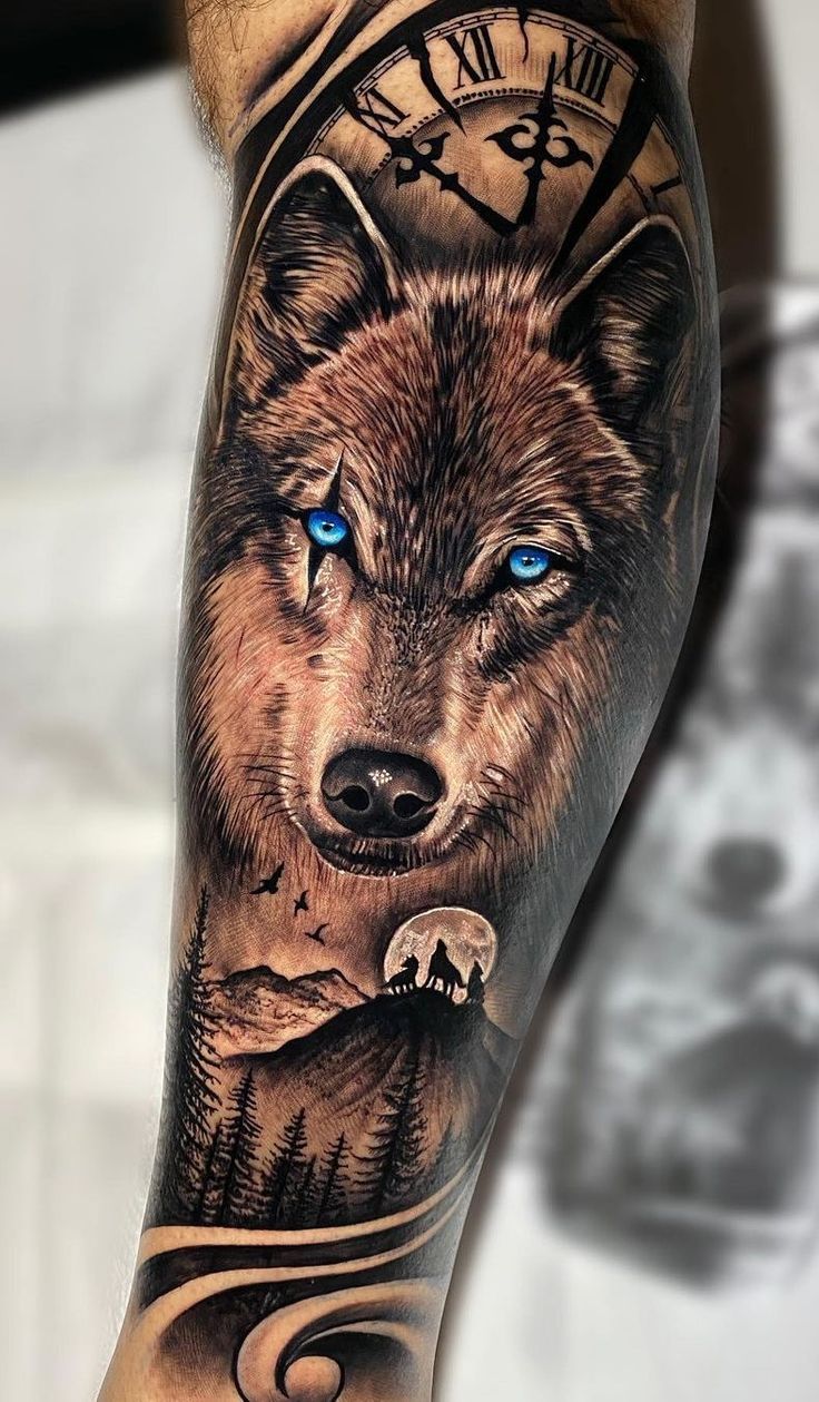 Tattoos Wolf Tattoos Skull Sleeve Tattoos Wolf Tattoo Design