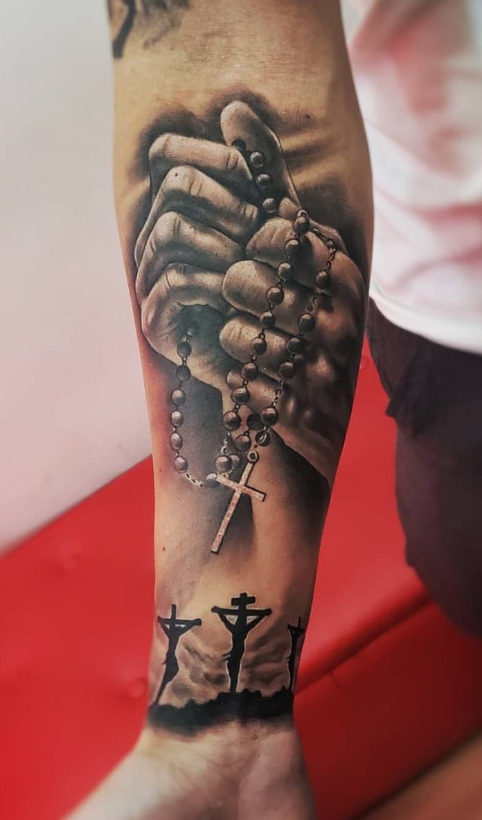 Tatuaje Religioso Brazos Tatuados Tatuajes Cristianos