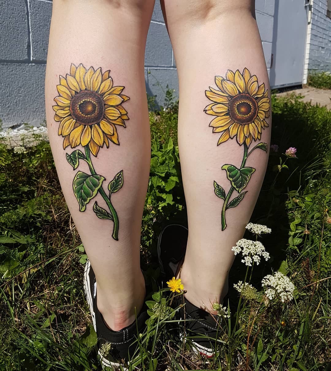 Tatuajes De Girasoles Peque Os Para Mujeres