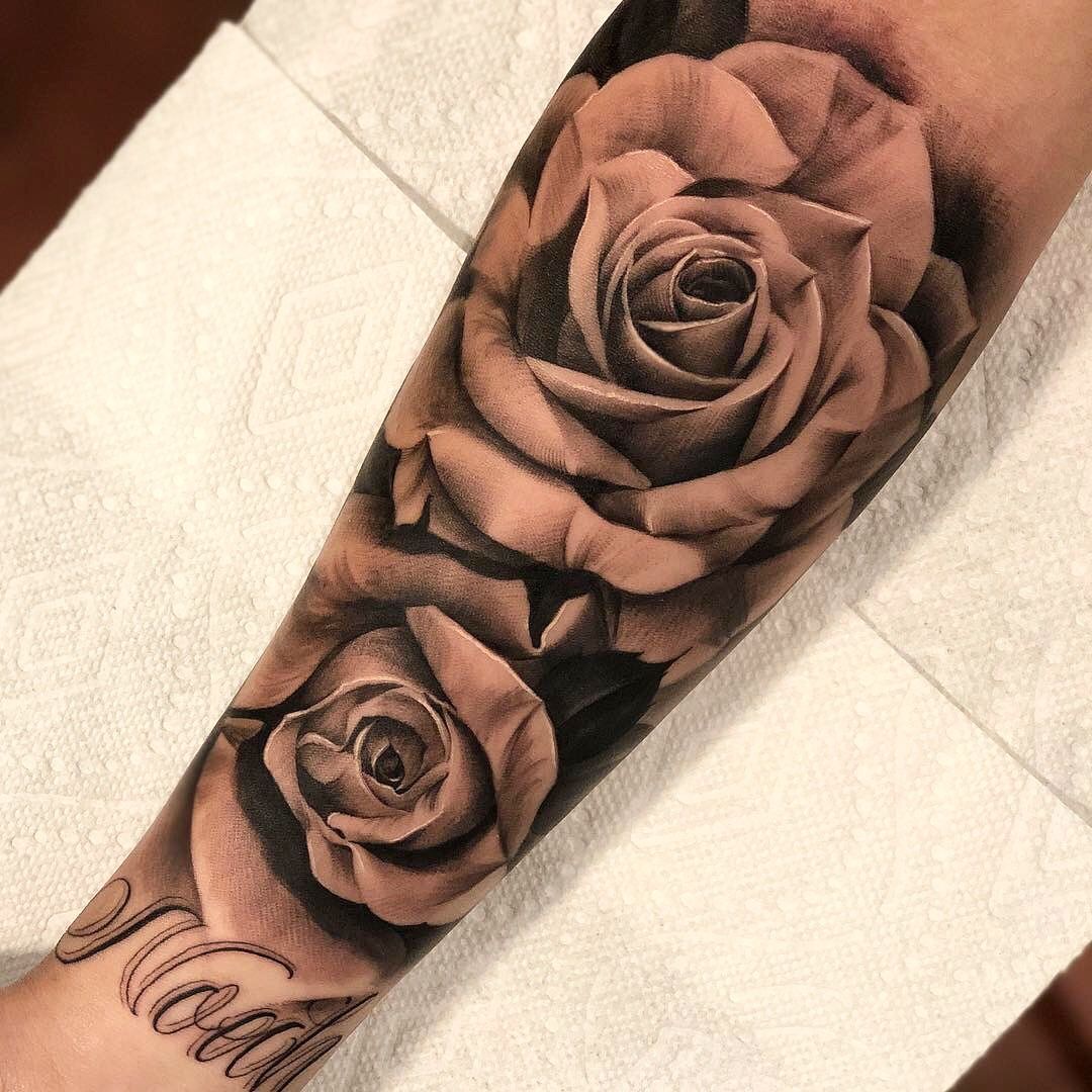 Tatuajes De Rosas Para Hombres 2023 Modaellos Com