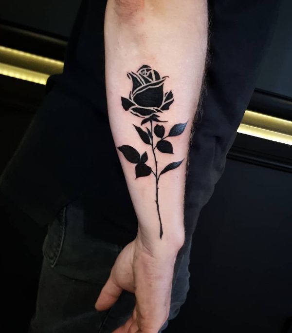 Tatuajes De Rosas Para Hombres Modaellos Com