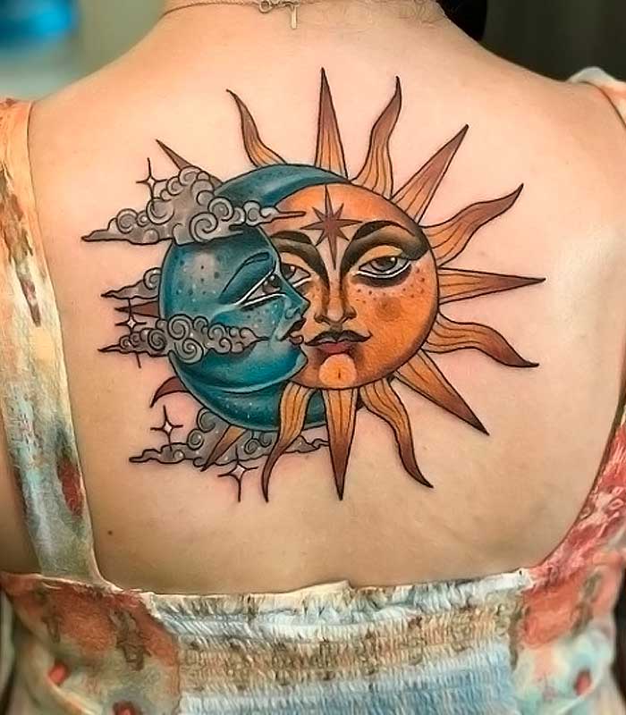 Tatuajes De Sol Y Luna