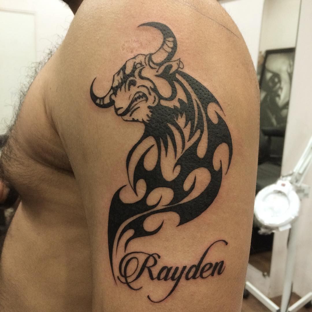 Taurus Tattoo Ideas for Stylish Men