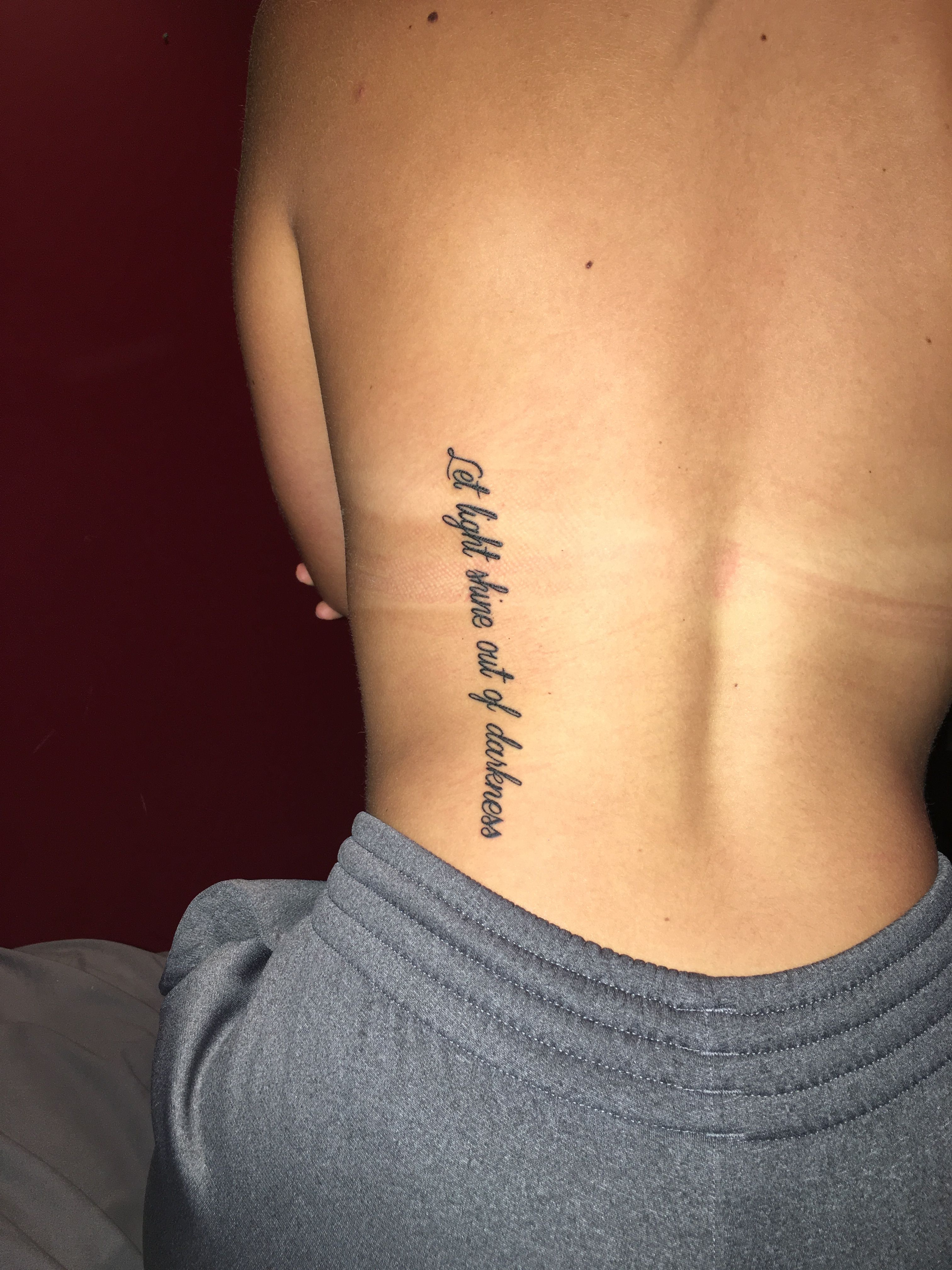 Taylor Nacci S Bible Verse Tattoo 2 Corinthians 4 6 42 Tattoo Quote