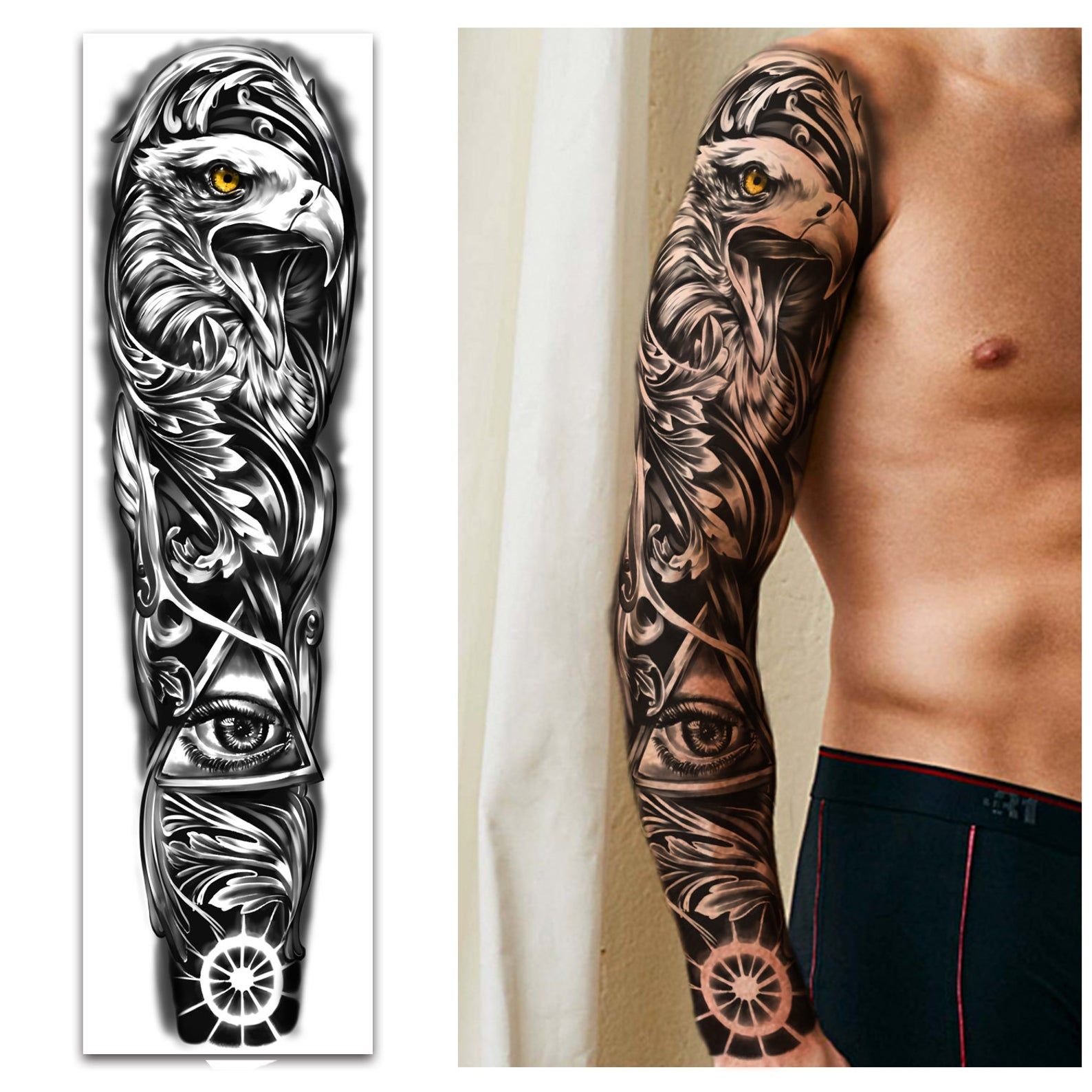 5 Ways to Rock a Temporary Arm Sleeve Tattoo