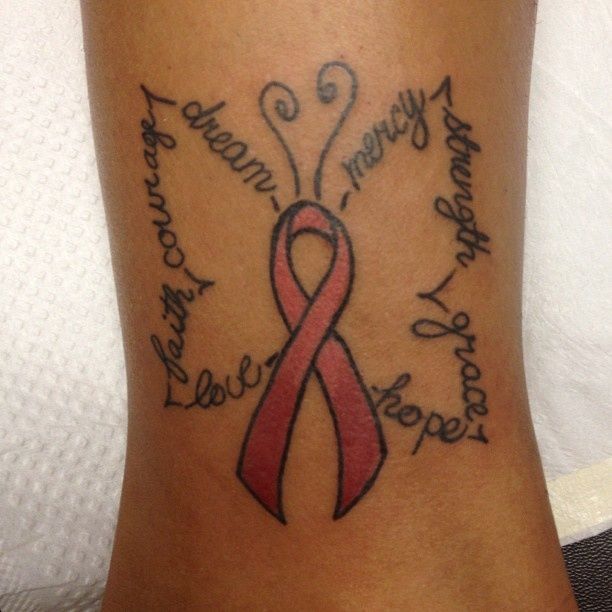 The 80 Best Cancer Ribbon Tattoos For Men Improb Cancer Ribbon