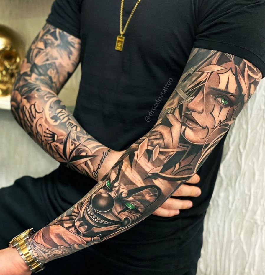 The Best Sleeve Tattoos Of All Time Thetatt Sleeve Tattoos Best Sleeve Tattoos Half Sleeve