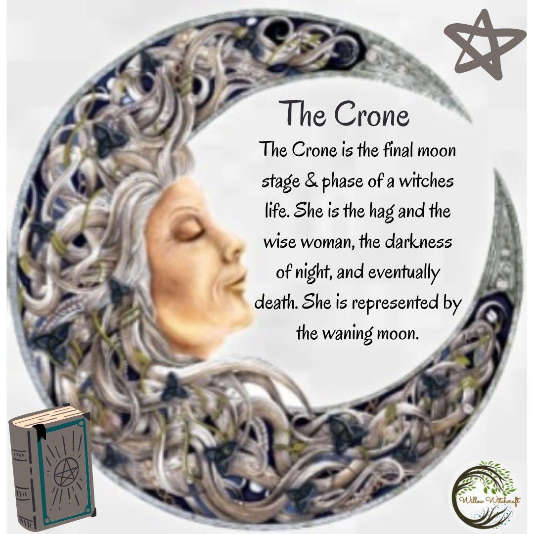 The Crone Meaning Maiden Mother Crone Goddess Magick Witch Tattoo