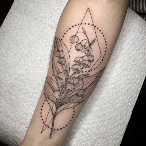 The Enchanting Beauty Of Lily Of The Valley Tattoos Art And Design