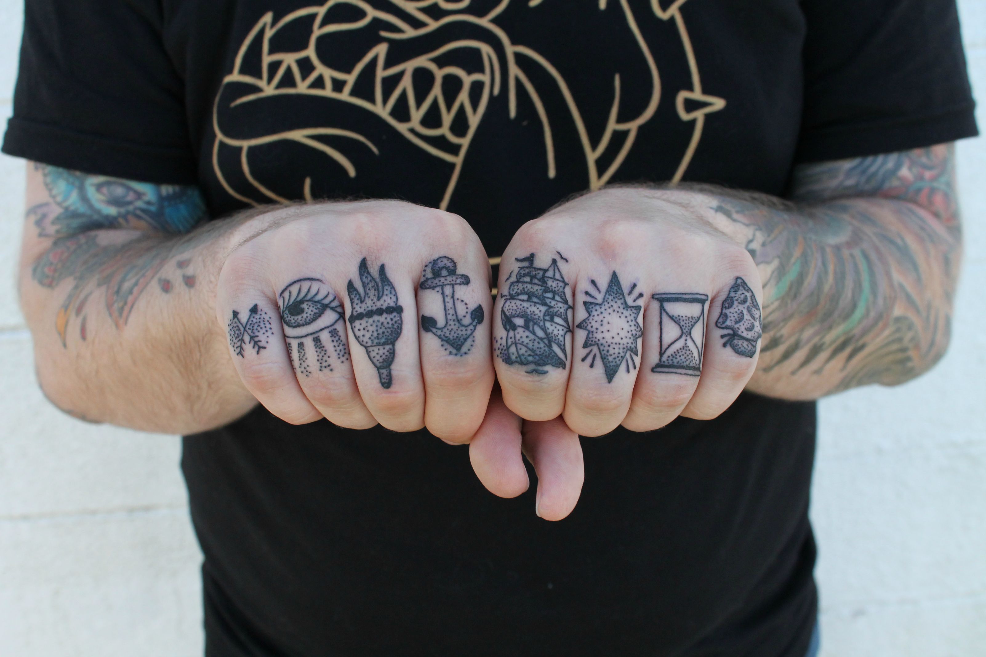 The Front Page Of The Internet Knuckle Tattoos Finger Tattoos