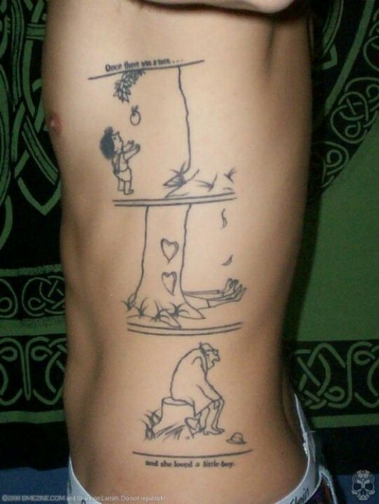 The Giving Tree By Shel Silverstein Tattoo