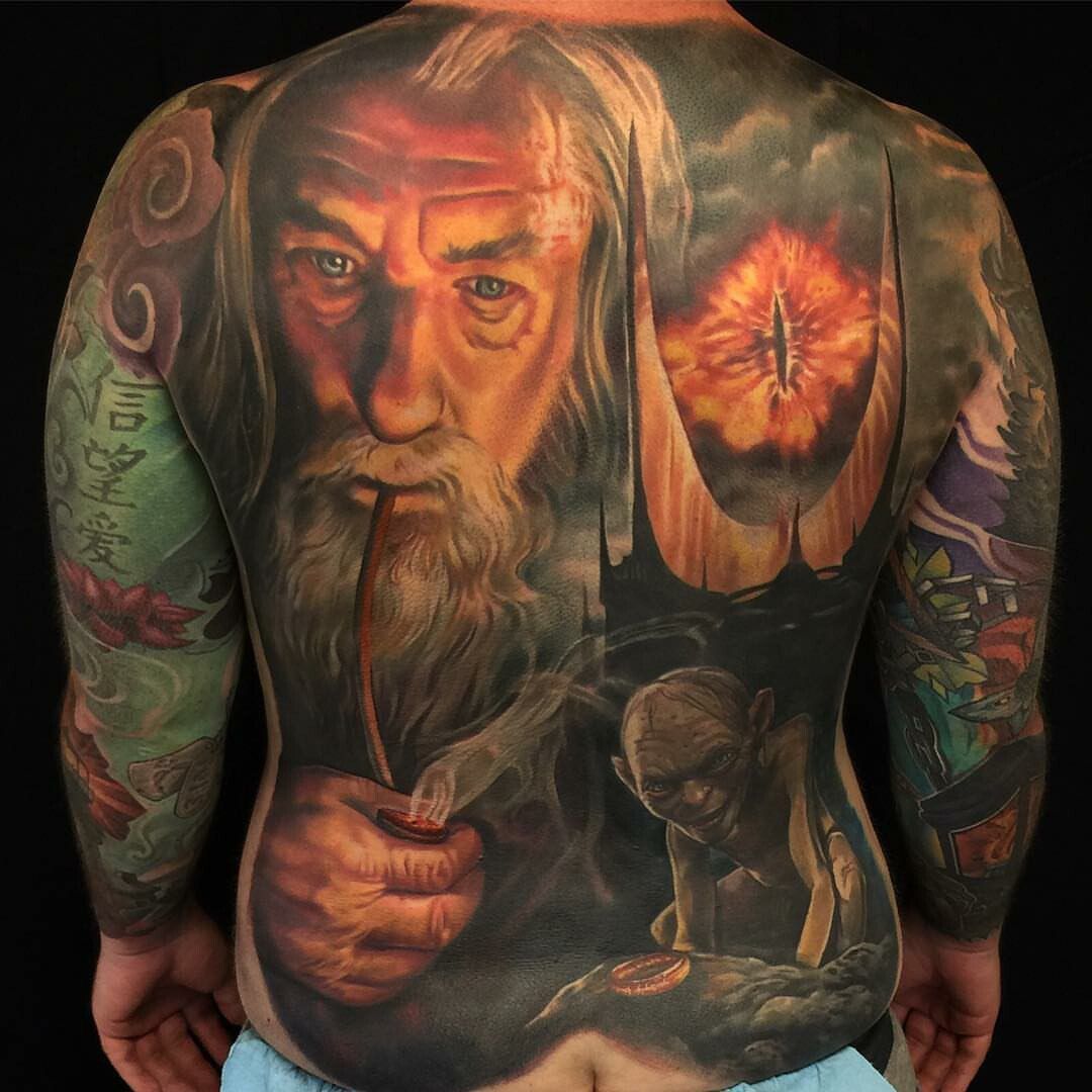 The Lord Of The Rings Tattoo By Jesse Rix Post 16620