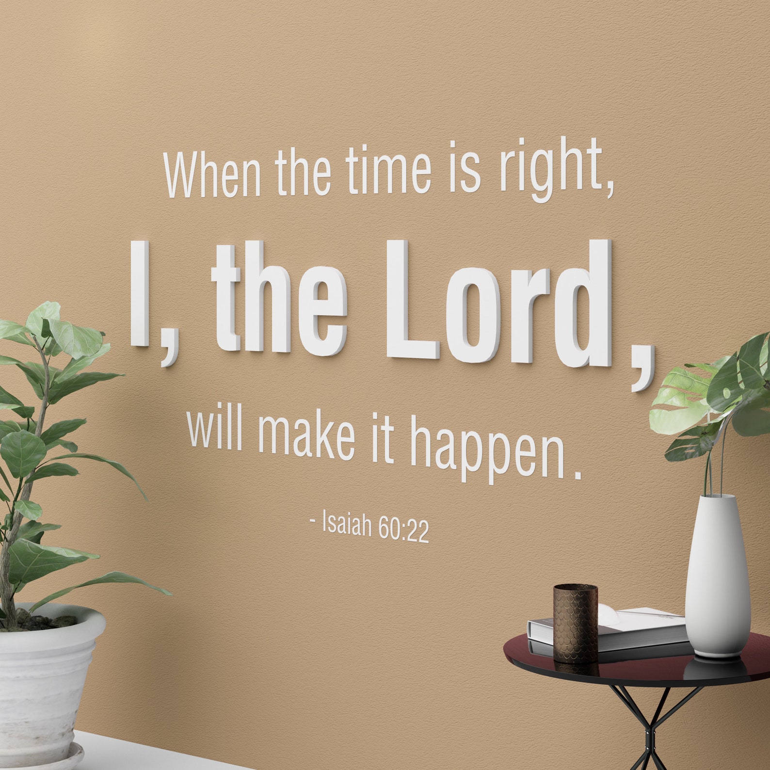 The Lord Will Make It Happen Isaiah 60 22 Seeds Of Faith