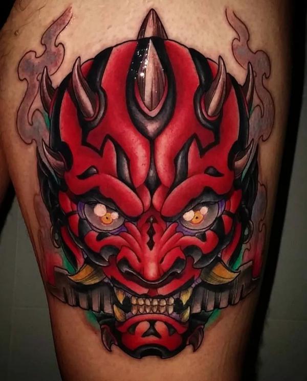 The Mysterious Oni Mask Tattoo Meaning Unveiling Its Symbolism And