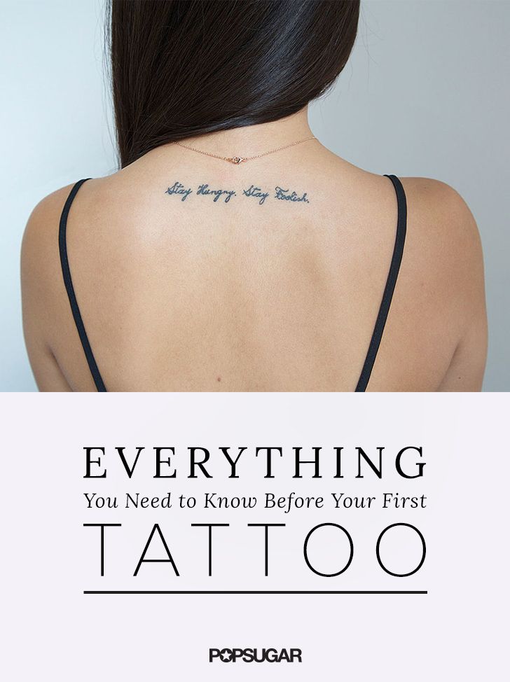 The Ultimate Checklist For Tattoo Virgins First Tattoo Tips Tattoos