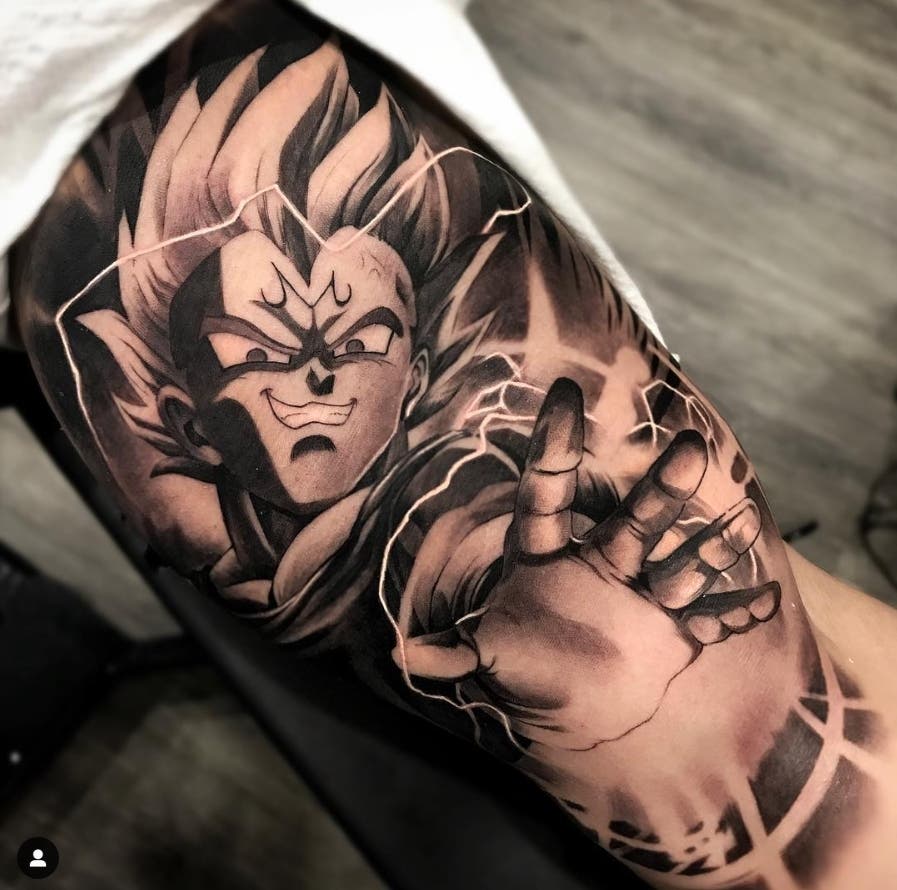 The Very Best Dragon Ball Z Tattoos Dragon Ball Tattoo Z Tattoo Dbz