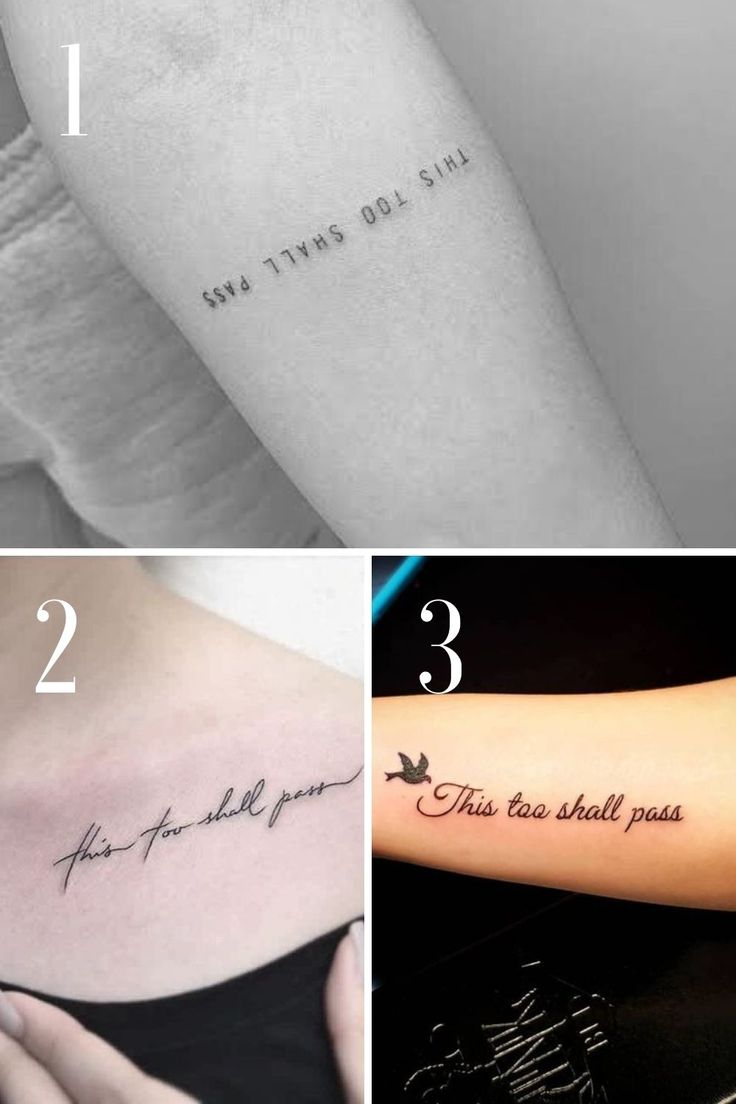 This Too Shall Pass Tattoo Ideas Amp Meaning Tattooglee In 2021 Tattoos Text Tattoo This Too