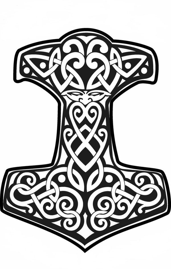 Thor's Hammer Tattoo: Symbol of Strength and Power