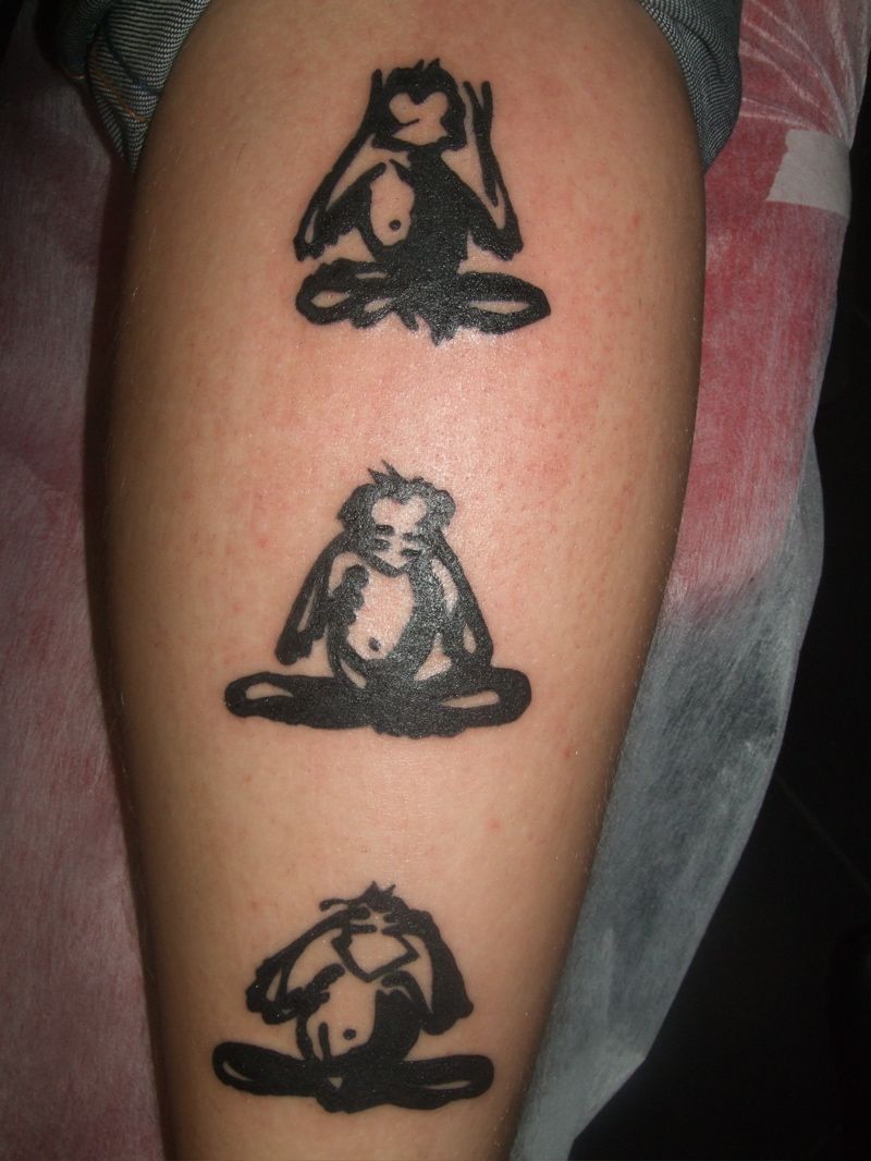 Simple Guide to Three Wise Monkeys Tattoo Designs